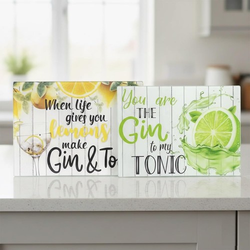 Set gin tonic glass - &,