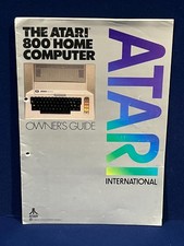 THE ATARI 800 HOME COMPUTER OWNERS GUIDE - FREE UK POSTAGE!!