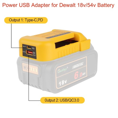 Battey adapter for dewalt - for,