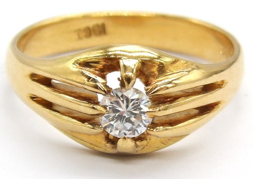 18ct yellow gold 22ct - yellow, 0.22ct