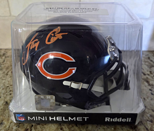 Jay cutler signed speed mini - signed,