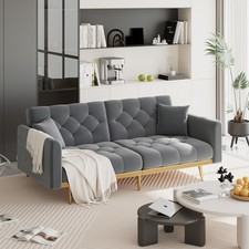 Adjustable Velvet 2-Seater