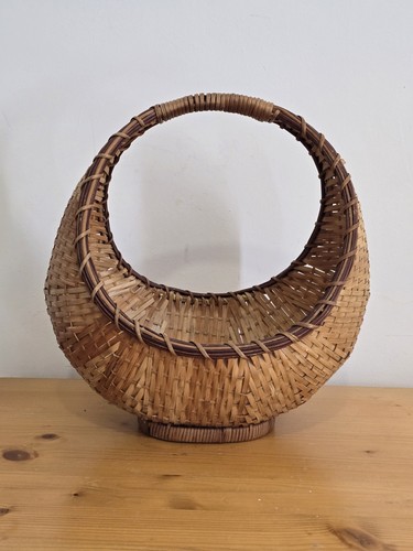 Vintage hand woven rustic - hand,