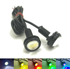 23mm LED Eagle Eye DRL Marker Lights 12V – White Red Yellow Dual Color & Strobe