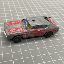 ORIGINAL VINTAGE RETRO Toy Cast Car Kids Corgi Junior Ford Capri Whizzwheels