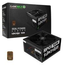 Game Max RPG Rampage 700W ATX PC Computer Power Supply PSU 4x PCI-E 80 Plus NEW