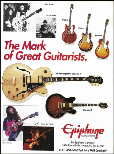 Stevie ray vaughan epiphone - ray,