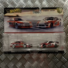Hot Wheels Premium 2 Pack Car Culture Nissan 240SX S14 & Nissan Silvia S15  1:64