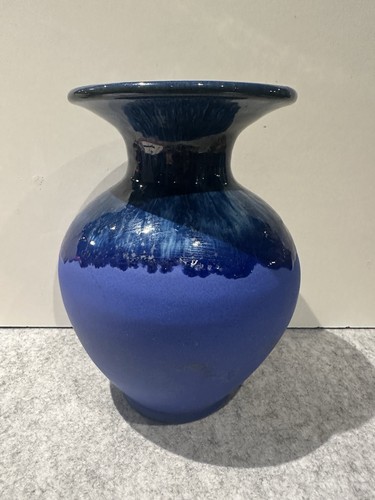 Blue matt ceramic - blue, pottery
