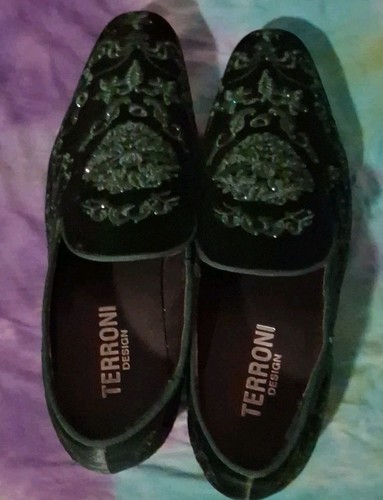 Terroni velvet embroidered - terroni,