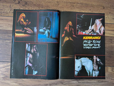 Skid Row/Four Horsemen Kerrang! Double-Sided Poster