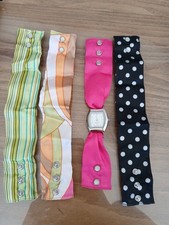 Avon Quartz Watch with Changeable Silky Straps In Original Box