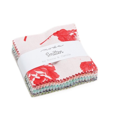 Moda smitten mini charm - smitten, pack