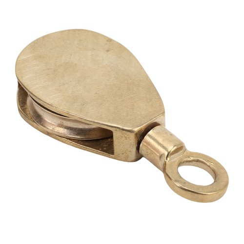 Brass flag rope pulley - rope,