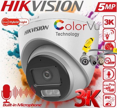 Hikvision 5mp colorvu cctv - hikvision,