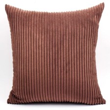 UK Corduroy Plush Jumbo Cord Plain Cushion Cover Pillow Case Home Decor 12"- 28"