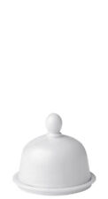Titan White Ceramic Butter