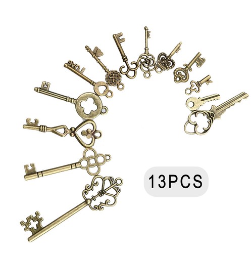 13pcs set mix - size, vintage