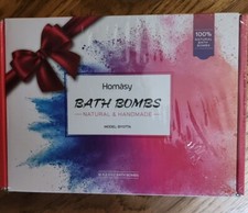 Homasy Bath Bombs, Natural &