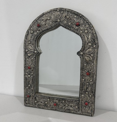 Moroccan arched metal filigree - arched,