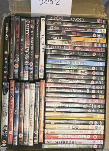Dvd job lot - mixed, tv