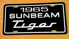 1965 Sunbeam Tiger  license