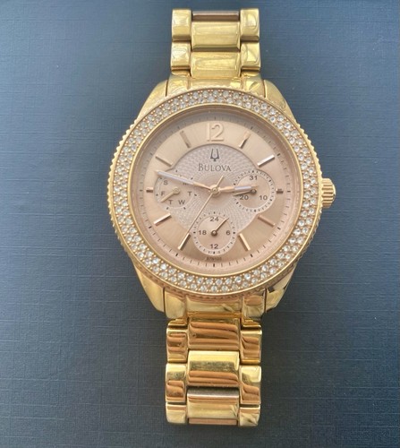 Bulova 97n100 crystal rose - bulova,