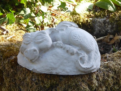 Handcrafted stone garden - handcrafted,