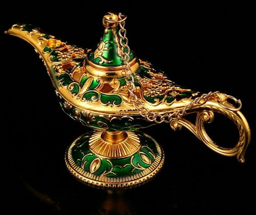 Vintage aladdin lamp ornament - vintage,