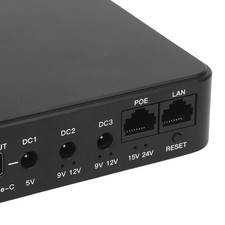 Uninterruptible Power Supply 9000mAh Mini UPS Battery Backup For Router Camera