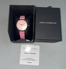 French Connection Pink Dial