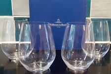 Villeroy & Boch OVID water glasses / goblets - box of 4 – 420 ml - FREE UK p&p