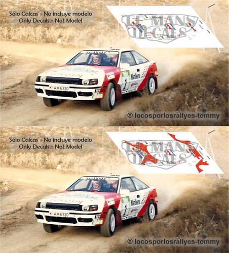 Decals toyota celica st165 - toyota,