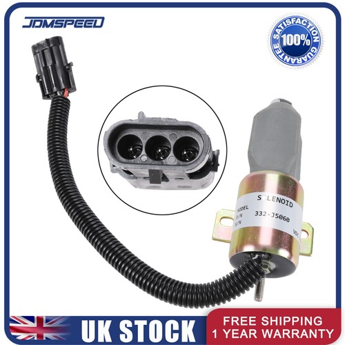 Fuel shutoff solenoid for jcb - for,