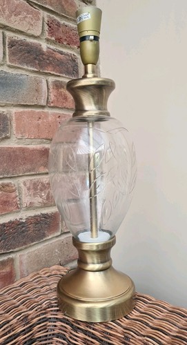 Large table lamp - large, vintage