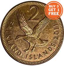 2P TWO PENCE - FALKLAND ISLAND
