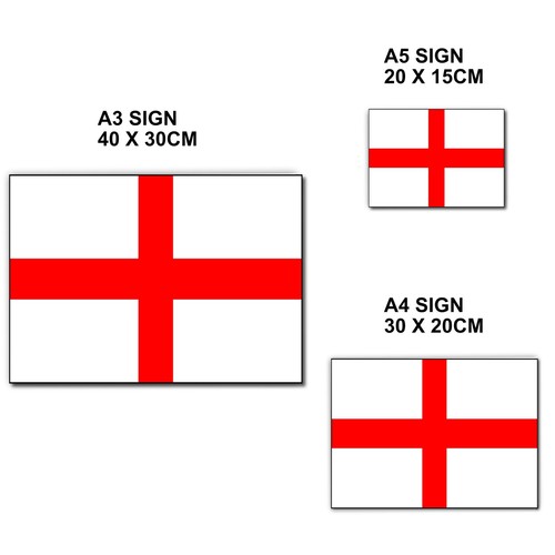 England flag printed - printed, onto