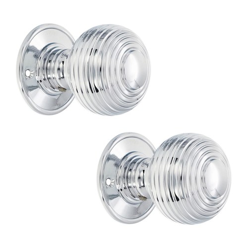 Door knobs pair vintage - door,