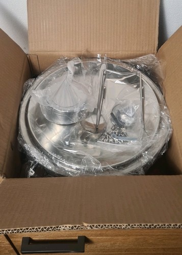 Round stainless steel chafing - stainless,