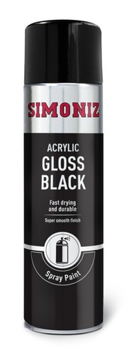 Simoniz acrylic gloss black - simoniz,