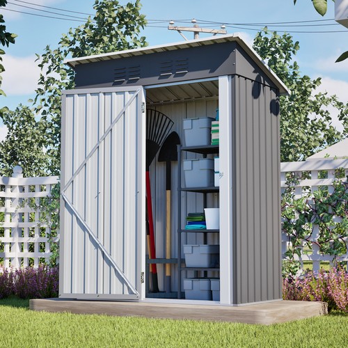 5x3 metal garden - ft, shed
