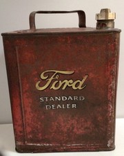 Vintage Petrol Can Liveried With “Ford “