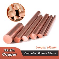 Copper Round Bar Rod Diameter