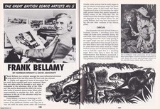 FRANK BELLAMY : THE GREAT BRITISH COMIC ARTIST. THIS IS AN ORIGINAL ARTICLE SEPA