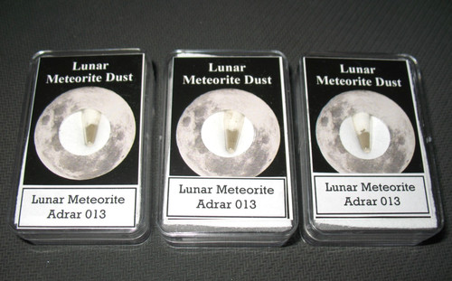 Lunar meteorite moon rock - , dust