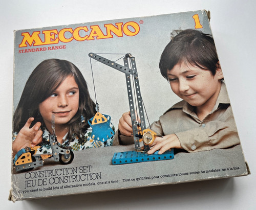 Vintage meccano set - meccano, no
