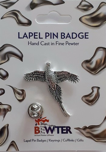 English pewter pheasant game - english,