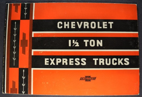 1933 chevrolet truck - 1933, brochure