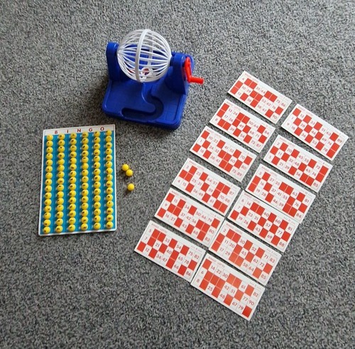 Vintage retro bingo lotto - retro,