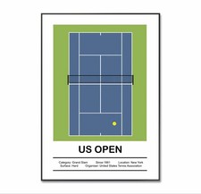 Open tennis poster - open,